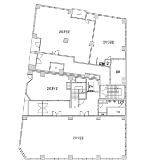 2F エントランス・郵便ポスト