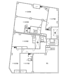 6F 貸室(用途例：オフィス、作業場)